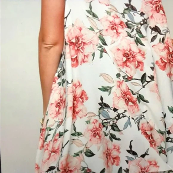 Floral print kimono vest - Picture 4 of 7